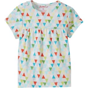 Zutano Baby-Girls Triangulum S/S Peasant Top(Multi)