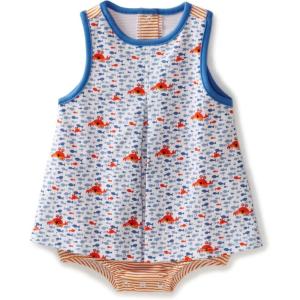 Zutano Baby Girls’ Crabby A line Jumper, White, 24 Months