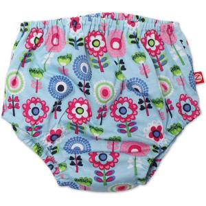 Zutano Baby Girls’ Dizzy Daisy Diaper Cover(Bluebird)