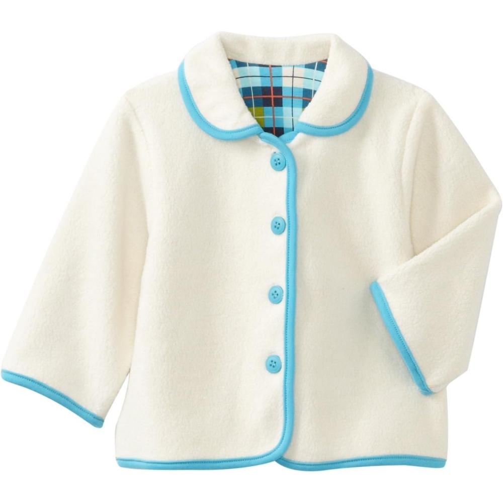 imageZutano Baby Girls Oreilly Check Barn JacketCream