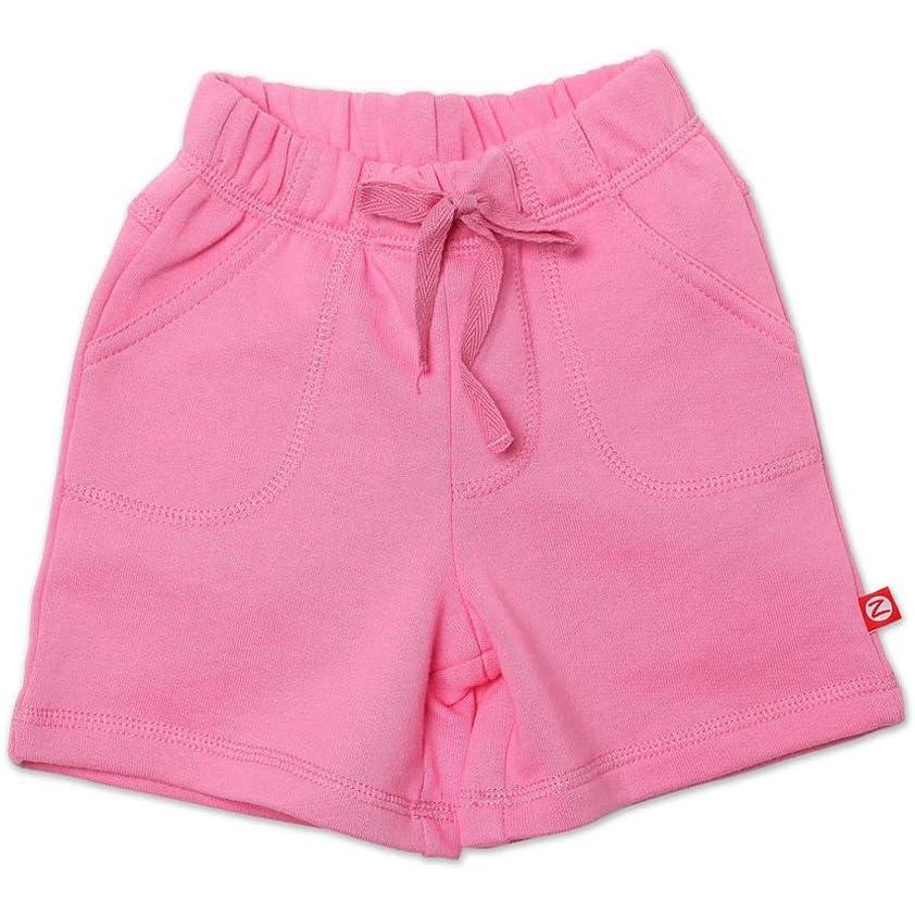 imageZutano Little Girls Terry Drawstring ShortHotpink