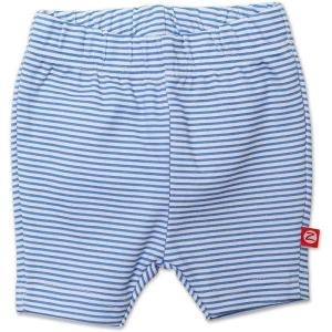 Zutano Baby Girls’ Pastel Stripe Bike Shorts(Periwinkle)