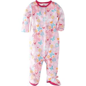 Zutano Baby Girls’ Summer Dream Footie(Blush)