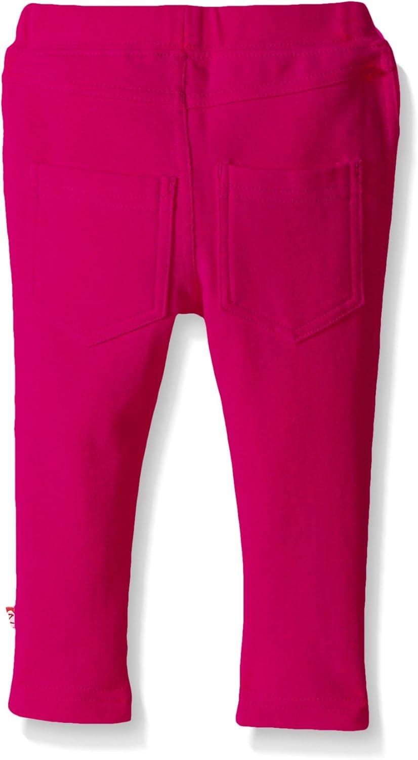 imageZutano Baby Girls Primary Solid Stretch Knit JeggingFuchsia