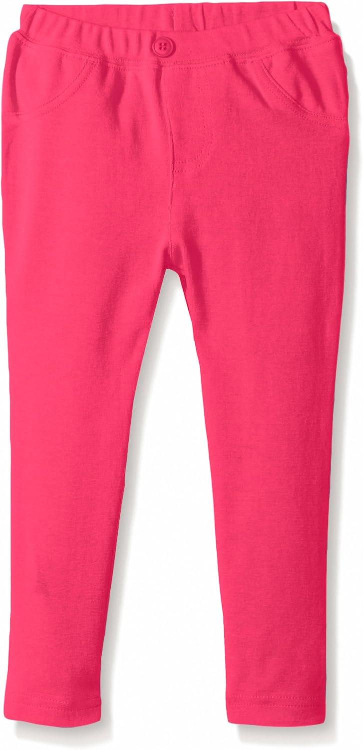 imageZutano Baby Girls Primary Solid Stretch Knit JeggingFuchsia