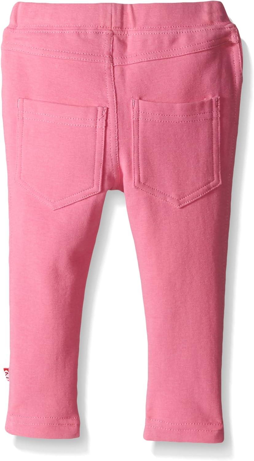 imageZutano Baby Girls Primary Solid Stretch Knit JeggingHot Pink