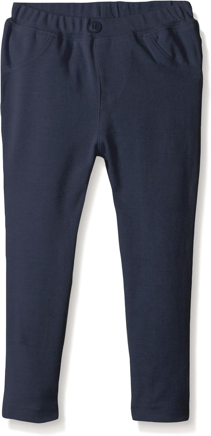 imageZutano Baby Girls Primary Solid Stretch Knit JeggingNavy