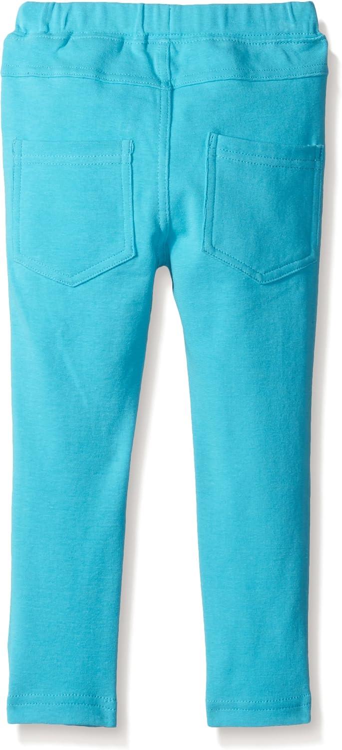 imageZutano Baby Girls Primary Solid Stretch Knit JeggingPool