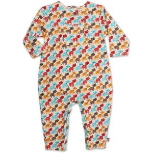 Zutano Baby Girls’ Kitty Kat Coverall(Cream)