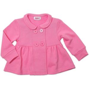 Zutano Little Girls’ Terry Bodice Jacket(Hotpink)
