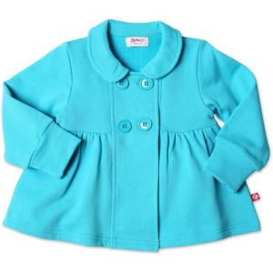 Zutano Little Girls’ Terry Bodice Jacket(Pool)
