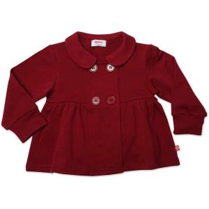 Zutano Little Girls’ Terry Bodice Jacket(Redwood)
