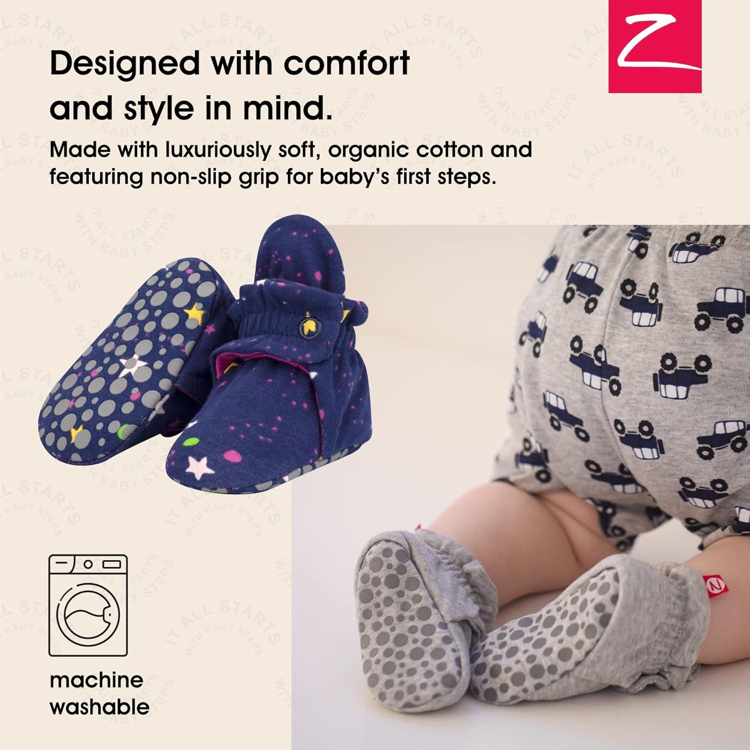 imageZutano Baby Organic Cotton BootiesGalaxy