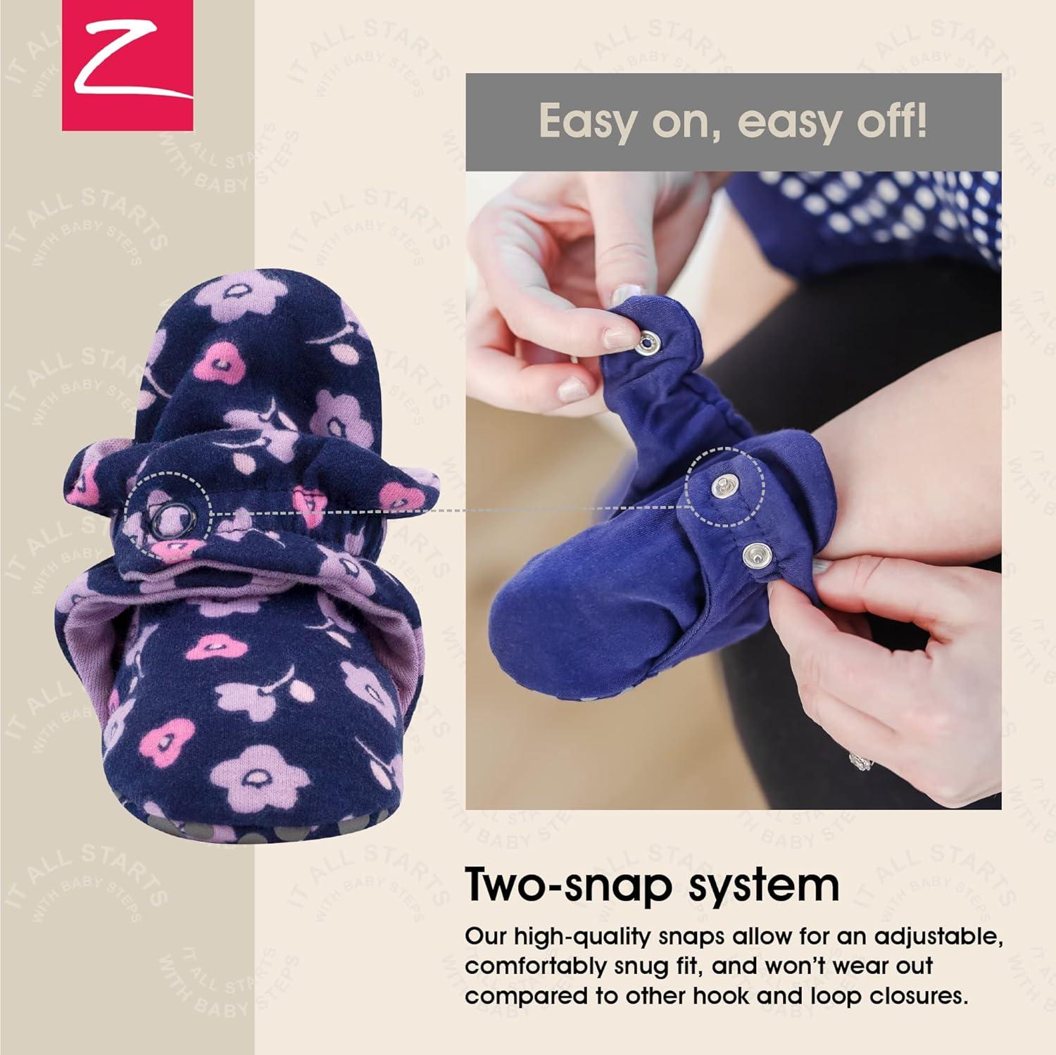 imageZutano Baby Organic Cotton BootiesPrimrose