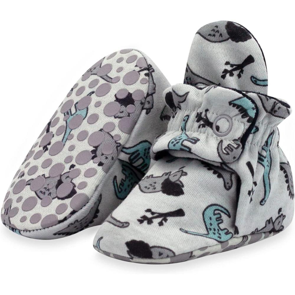 imageZutano Baby Organic Cotton BootiesDino Park