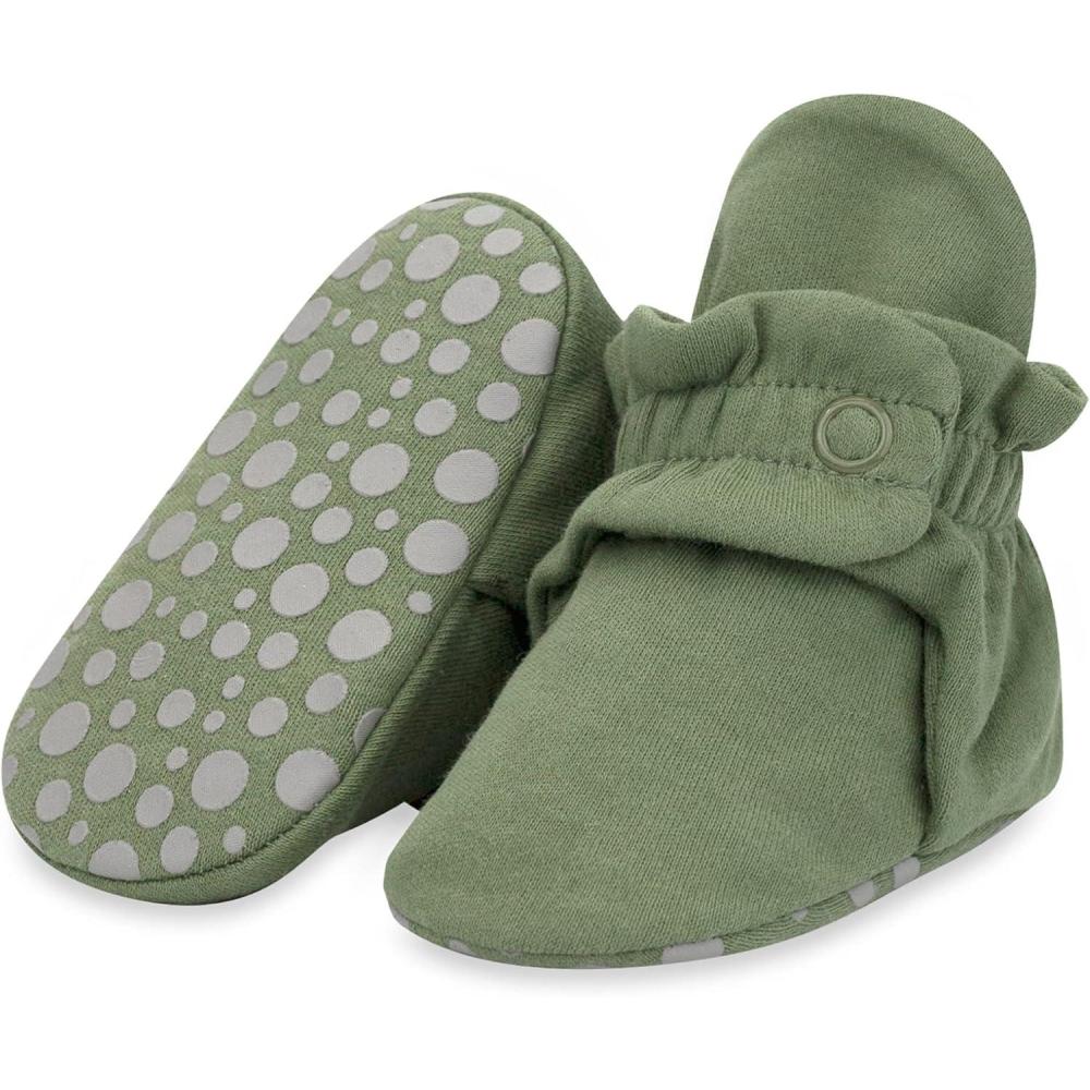 imageZutano Baby Organic Cotton BootiesOlive