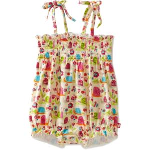 Zutano Baby Girls’ Garden Snail Bubble Bodysuit(Cream)