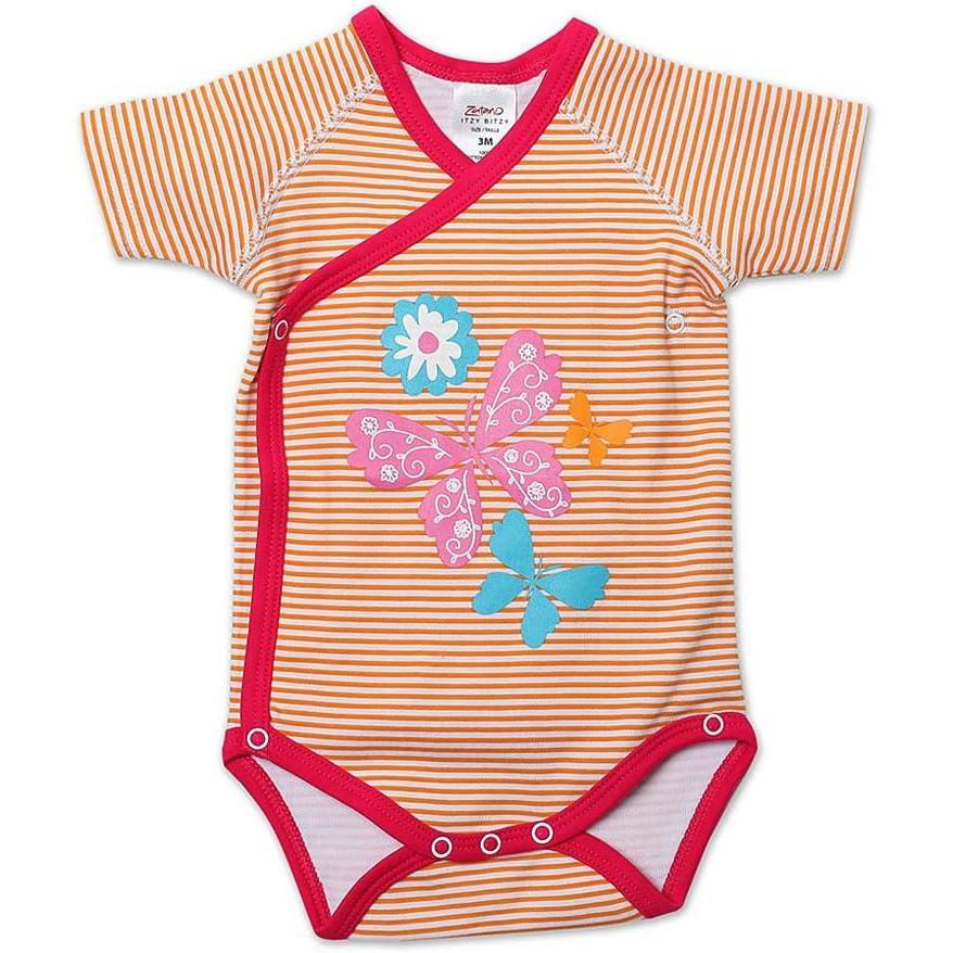 imageZutano Baby Girls Elephants Screen SWrap BodyOrange