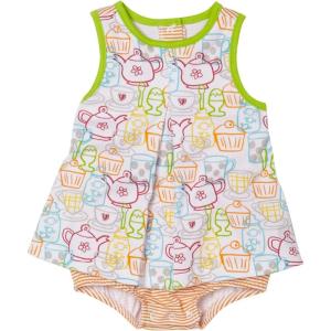 ZUTANO Cups And Cakes A Line Jumper(White)