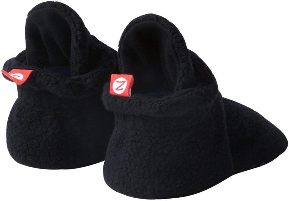 imageZutano Cozie Fleece Baby Booties with Grippers StayOn Baby Shoes Bundle 12M