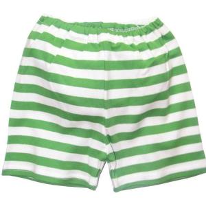 Zutano Apple/White Stripe Shorts