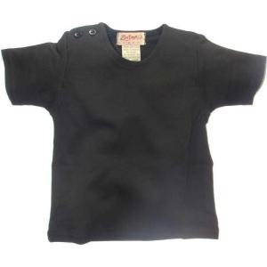 Zutano Black Short Sleeve T-Shirt (0-6 Months)