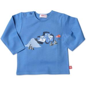 Zutano Long Sleeve T Shirt(Periwinkle)