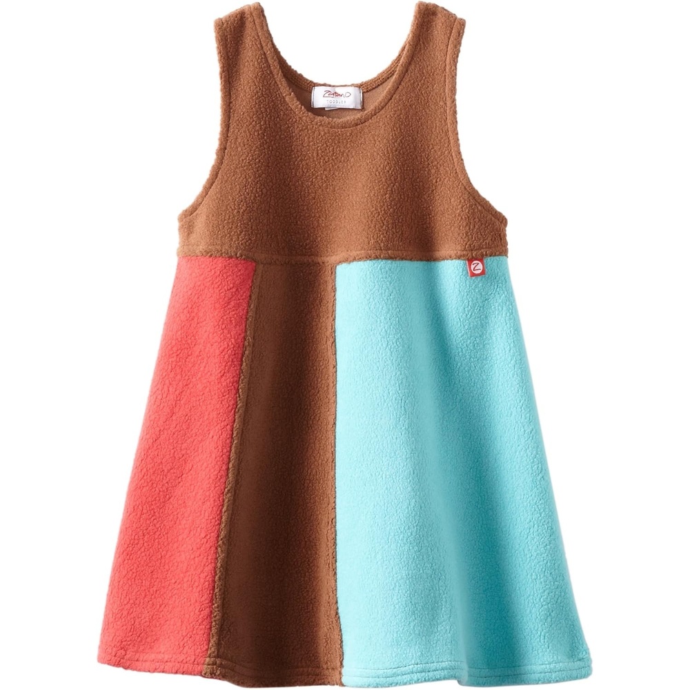 image:imageZutano Little Girls Zutano Cozie TriColor JumperChocolate