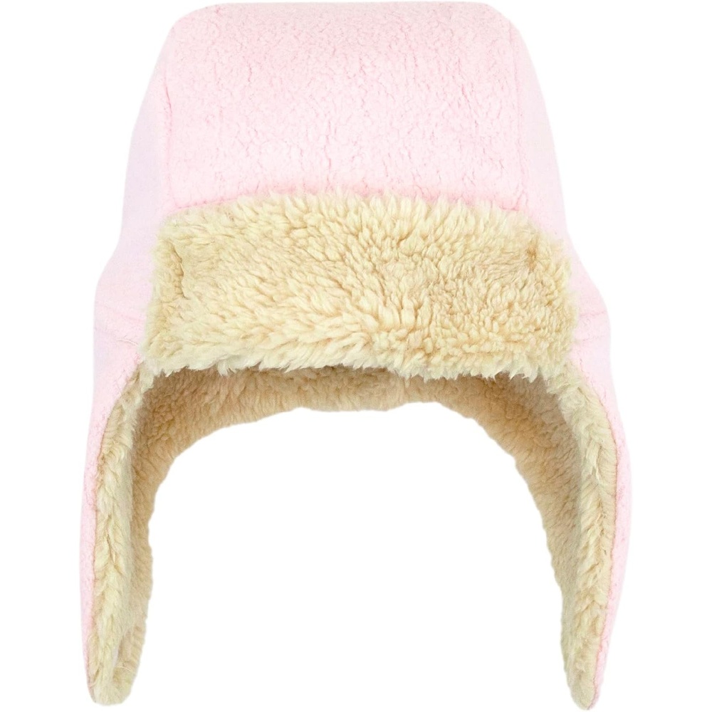 image:imageZutano Baby Toddler Fleece Trapper Hat Warm Winter Hat for Boys amp GirlsBaby Pink