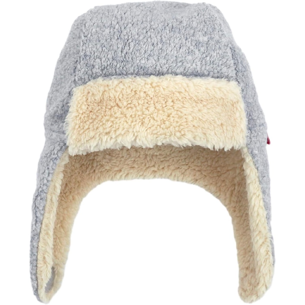 image:imageZutano Baby Toddler Fleece Trapper Hat Warm Winter Hat for Boys amp GirlsHeather Gray