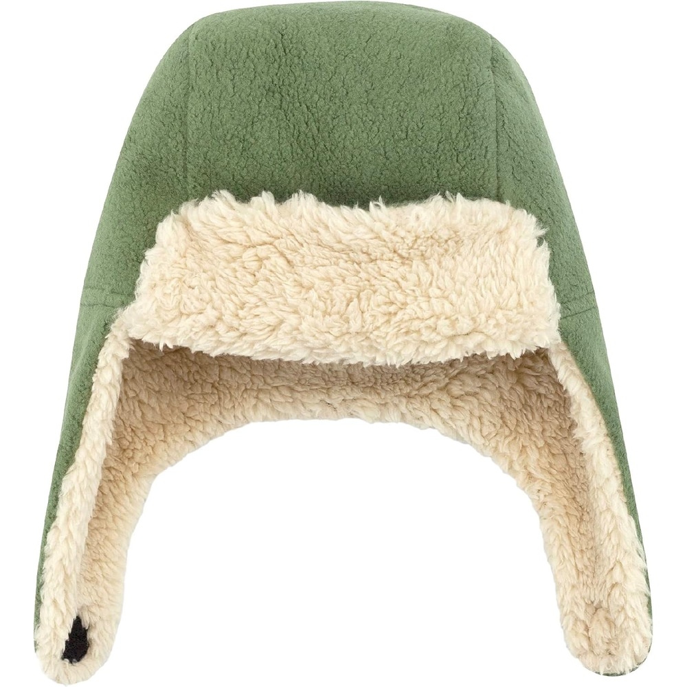 image:imageZutano Baby Toddler Fleece Trapper Hat Warm Winter Hat for Boys amp GirlsOlive